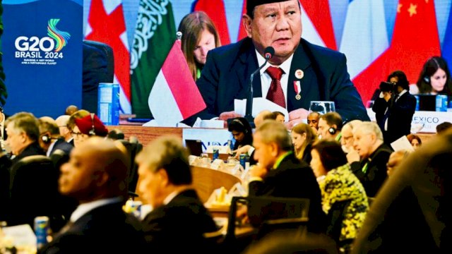 Di Forum KTT G20, Prabowo Lantang Desak Gencatan Senjata di Ukraina dan Gaza