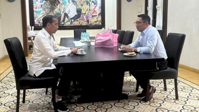 Ridwan Kamil Temui Jokowi di Solo, Makan Malam dengan Prabowo