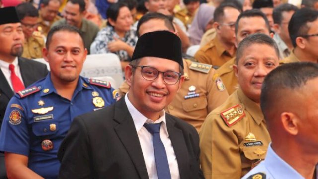 Ketua DPRD Supratman Hadiri Pelantikan Pj Wali Kota Makassar Andi Arwin