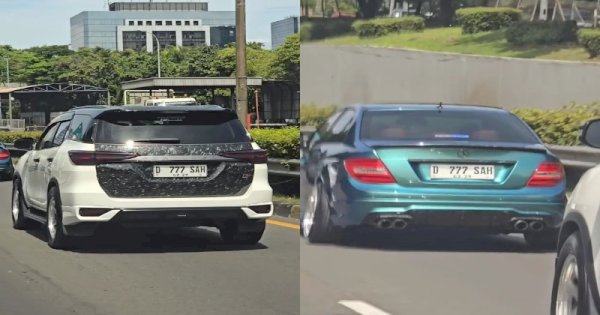 Viral Dua Mobil Berbeda Pakai Plat Nomor Sama, Ustaz Zacky Mirza: Emang Boleh? 