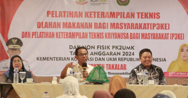 Cegah Kemiskinan Ekstrem, Pj Bupati Takalar: Tingkatkan Kemampuan dan Keterampilan untuk Mengembangkan Usaha