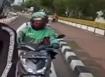 Viral Driver Ojol Tendang Pesepeda hingga Terjatuh, Grab Tindak Tegas 