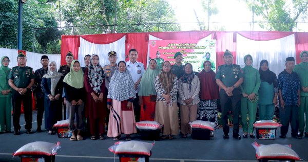 Pangdam XIV/Hasanuddin Tinjau Program Ketahanan Pangan di Takalar 