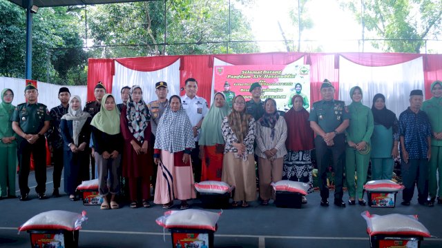 Pangdam XIV/Hasanuddin Tinjau Program Ketahanan Pangan di Takalar 