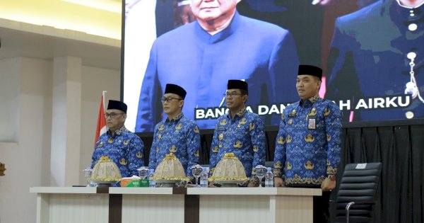 Pengukuhan PAW Dewan Pengurus KORPRI Kabupaten Takalar Masa Bakti 2024-2029