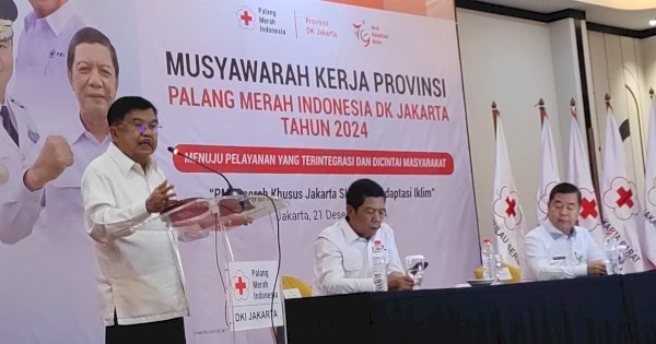 Jusuf Kalla Dorong Relawan PMI Kampanyekan Pemakaian Energi Secara Tepat