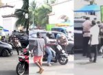 Viral Polisi di Ambon Aniaya Pengendara Mobil di Tengah Jalan, Netizen Geram 