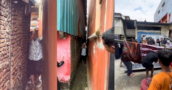 Viral Warga Bawa Jenazah Melewati Gang Sempit, Tak Ada Akses Jalan Lain