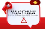 Warga Sulsel Diminta Waspada, BMKG Keluarkan Peringatan Dini Cuaca Buruk 4-6 Desember