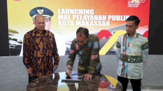 Mentri PAN-RB Resmikan MPP Makassar ‘Sombere and Smart’