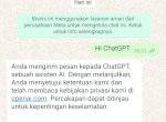 Simpan Nomor Ini, Anda Akan Bisa Berinteraksi dengan ChatGPT di WhatsApp