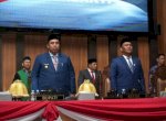 Chaidir Syam Hadiri Pelantikan Pimpinan DPRD Maros