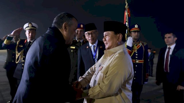 Presiden Prabowo Sudah Tiba di Mesir untuk Hadiri KTT D-8