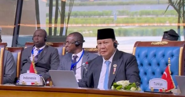 Di KTT D-8, Presiden Prabowo Serukan Persatuan Negara Muslim