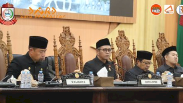 Paripurna DPRD Makassar Bahas Tanggapan Walikota Terhadap Ranperda APBD 2025