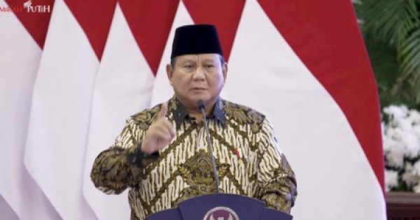 Prabowo Akan Lantik Pimpinan dan Dewasa KPK Siang Ini, Termasuk Gubernur Kalsel