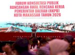Di Forum Konsultasi Publik Rancangan Awal RKPD Makassar 2026, Danny Harap Program Baru dan Lama Terkoneksi