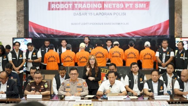 Kasus Investasi Robot Trending Net89, Polisi Sita Mobil Tesla Hingga Sita Uang Rp 52,5 Miliar 