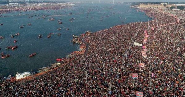 Festival Keagamaan Terbesar Dunia Kumbh Mela Telan Korban, 15 Orang Meninggal Dunia