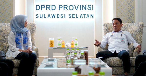 Kunjungi Ketua DPRD Sulsel, Kakanwil Andi Basmal Bahas Terkait Pembentukan Ranperda