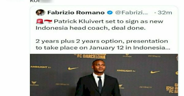 Admin Whoosh Komentar Tak Pantas Soal Pengganti Shin Tae Yong, PT KCIC Klarifikasi