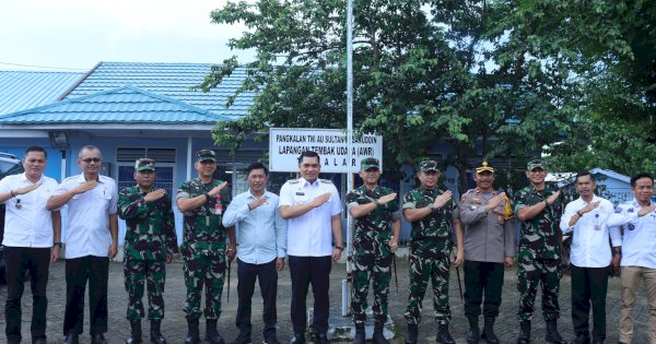 Pj Bupati Takalar Terima Kunjungan Komando Operasi Udara II Pangkalan TNI AU Sultan Hasanuddin 