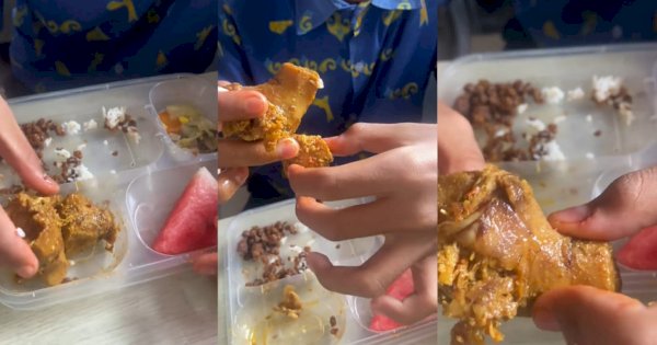 Dikira Daging Ayam, Siswa Ini Dapat Potongan Lengkuas di Menu MBG