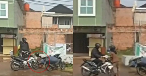 Viral Penjual Ikan Berlutut Minta Maaf ke Polisi Agar Kunci Motor Tak Diambil 