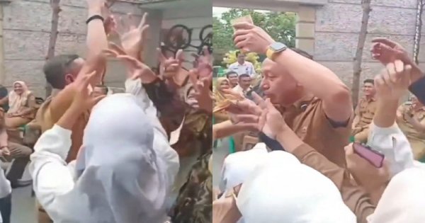 Viral Pejabat Kuningan Joget Sambil Sawer Uang Saat Jam Kerja, Berujung Minta Maaf