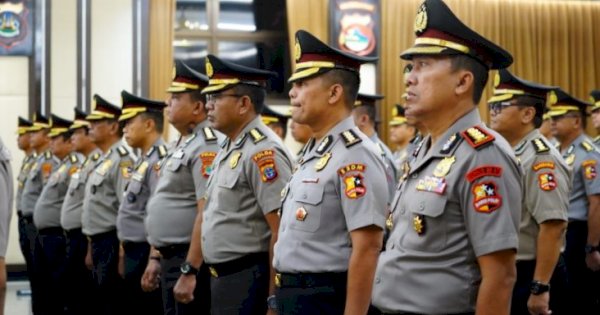 10.548 Personil Polisi Dapat Kenaikan Pangkat 