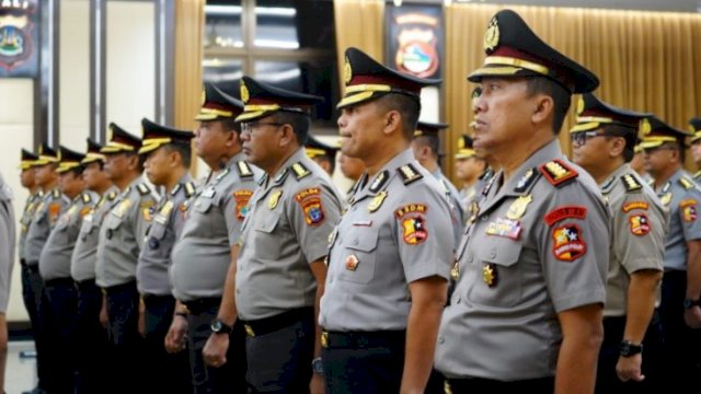 10.548 Personil Polisi Dapat Kenaikan Pangkat 