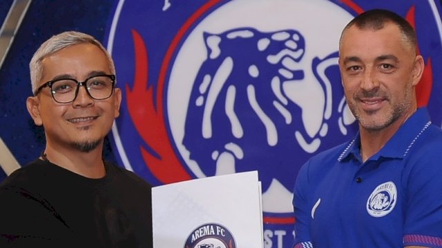 Pelatih Baru Arema FC Tetap Pertahankan Staf Pelatih Sebelumnya 