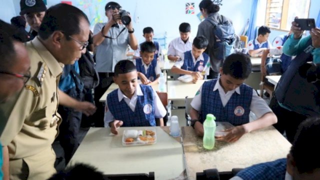 Danny Pomanto Pastikan Dukung Penuh Program Makan Bergizi Gratis di Sekolah