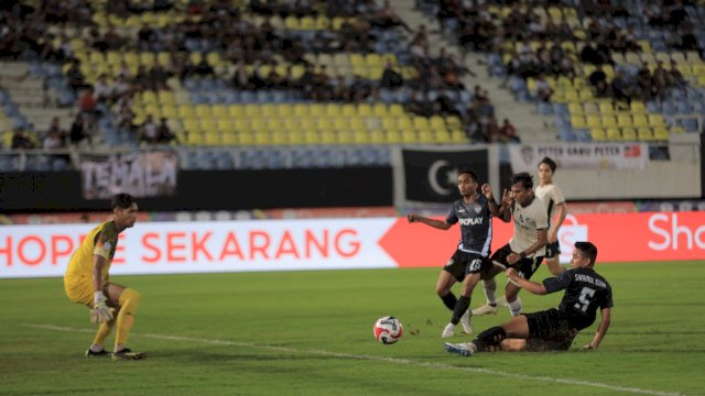 Dokumentasi laga Terengganu versus PSM Makassar yang berakhir 1-0 untuk tuan rumah, Rabu (22/1/2025). (foto: Official PSM Makassar) 