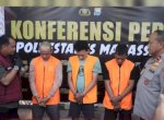 Polrestabes Makassar Tangkap 3 Orang Bandar Narkoba, 2 Masih Buron 
