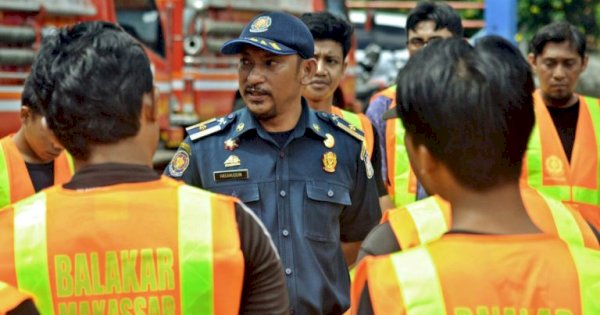 Antisipasi Kebakaran di Gedung Tinggi, Damkarmat Makassar Akan Koordinasi dengan PHRI Sulsel 