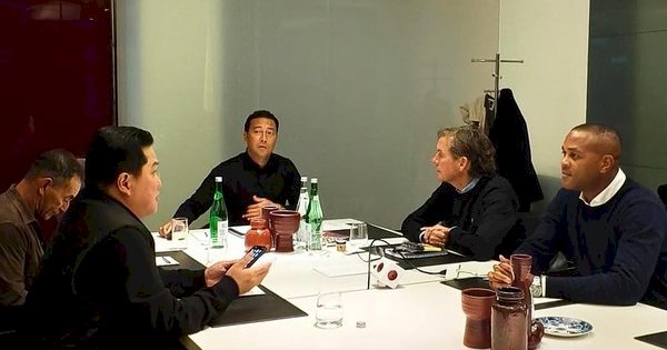 Erick Thohir Rapat Bersama Kluivert Cs di Belanda Bahas Persiapan Lawan Australia