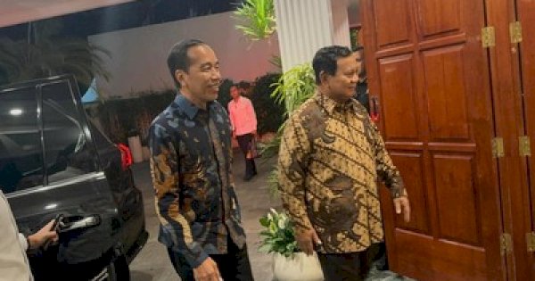 Jokowi Akui Ketemu Prabowo di Jakarta: Nggak Bahas Politik 