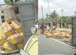 Truk Muatan Minyak Goreng Terguling, Aksi Warga Bali Tuai Sorotan