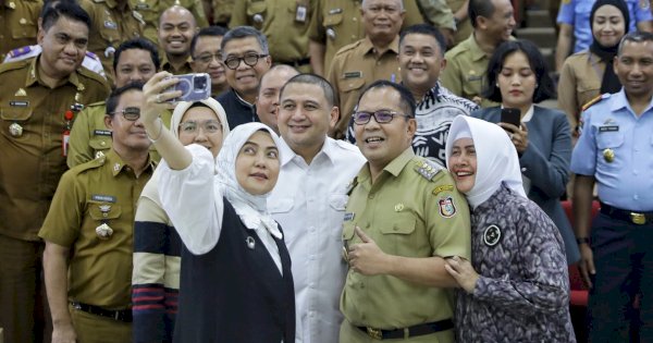 Indira Yusuf Ismail Ikuti Rakor Wali Kota dan Wakil Wali Kota Terpilih, Ucapkan Selamat kepada Appi-Aliyah