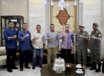 Terima Kunjungan Kehormatan Yonmarhanlan VI Makassar, Danny: Terimakasih Atas Dukungan Sinergitas