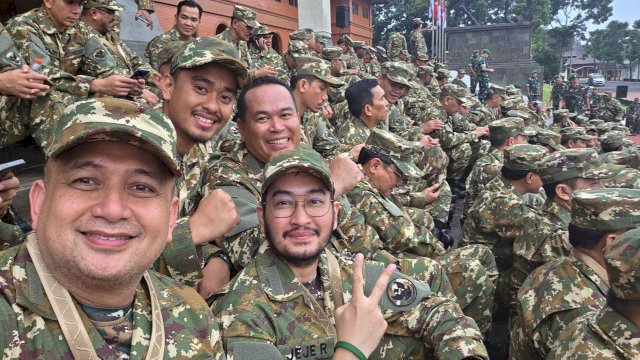 Wali Kota Makassar, Munafri Arifuddin, mengikuti hari ke dua Orientasi Kepemimpinan bagi Kepala Daerah di Akademi Militer, Magelang, Sabtu (22/2/2025).