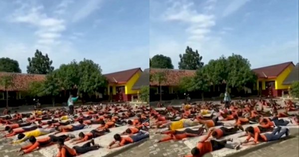 Viral Siswa SD Praktek Renang di Lapangan Sekolah, Pungutan Biaya Diprotes Ortu 