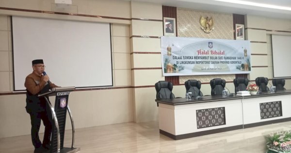 Inspektorat Provinsi Gorontalo Gelar Halal Bihalal Sambut Ramadhan 1446 H