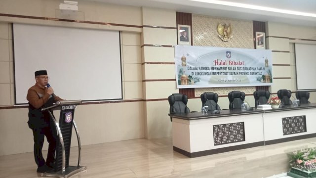 Inspektorat Provinsi Gorontalo Gelar Halal Bihalal Sambut Ramadhan 1446 H