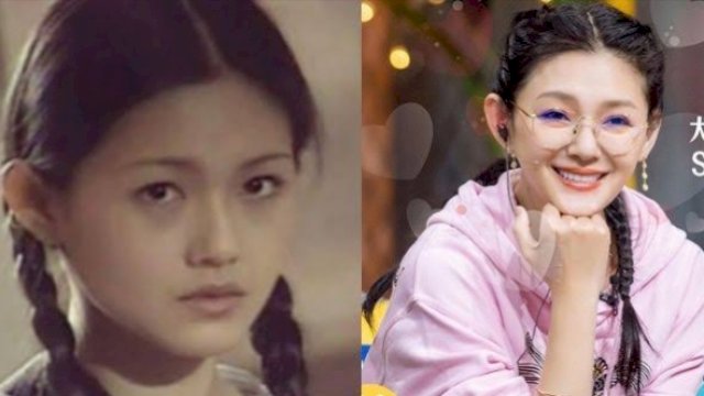 Potret Barbie Hsu saat berperan sebagai Sanchai (kiri) do serial Meteor Garden dan potretnya sebelum meninggal dunia (kanan). (foto: Kadanlagi.com) 