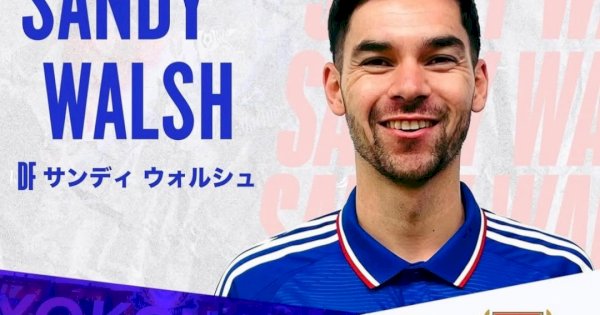 Sandy Walsh Resmi Gabung Yokohama Marinos