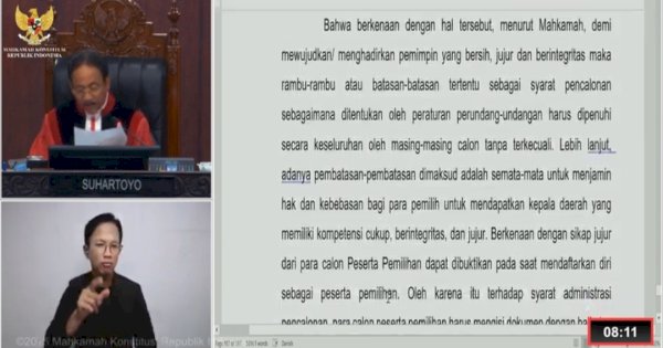 MK Tegaskan Kemenangan Paris-Islam di Pilkada Jeneponto, Gugatan Sarif-Qalby Ditolak