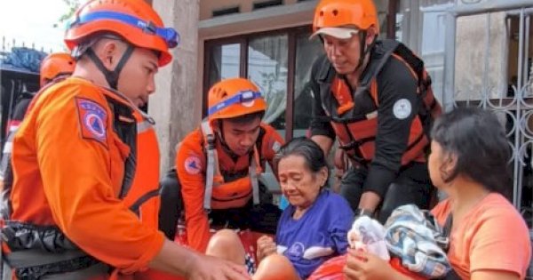 Banjir Makassar Makin Parah, Paksa 2.164 Jiwa Mengungsi 