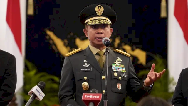 Panglima TNI Jenderal Agus Subiyanto.